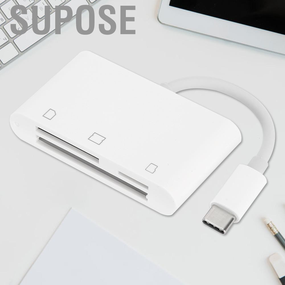Đầu Đọc Thẻ Nhớ Supose Nk 1011 Type C Cf Sdtf 3 Trong 1 | BigBuy360 - bigbuy360.vn