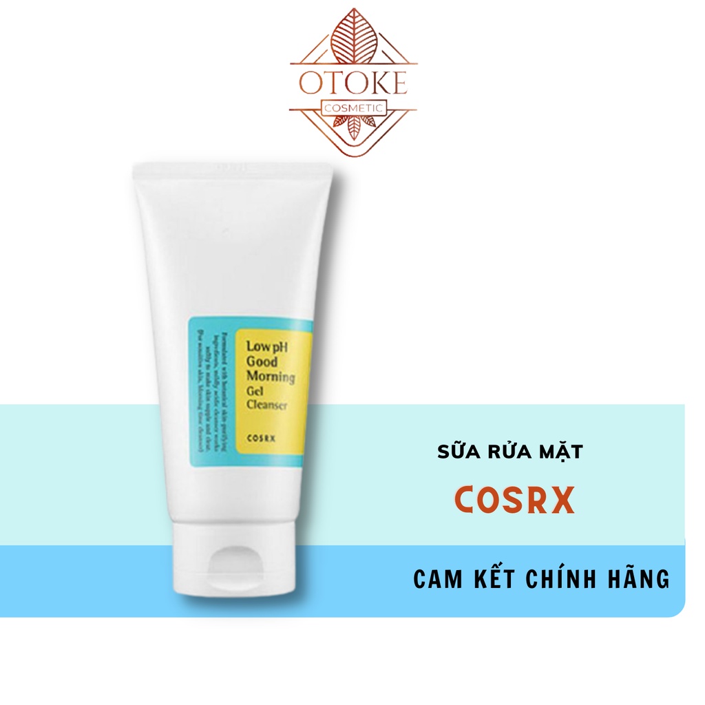 Sữa rửa mặt Cosrx Low pH Good Morning Gel Cleanser 150ml
