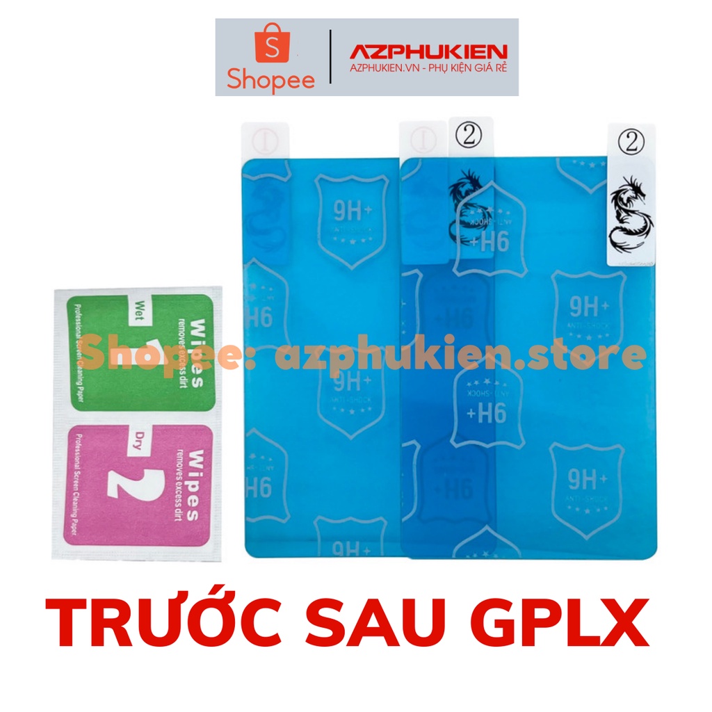 Miếng dán bảo vệ giấy phép lái xe, gplx - cccd - tăng độ cứng cho thẻ, không để lại keo. Dày 0.2mm