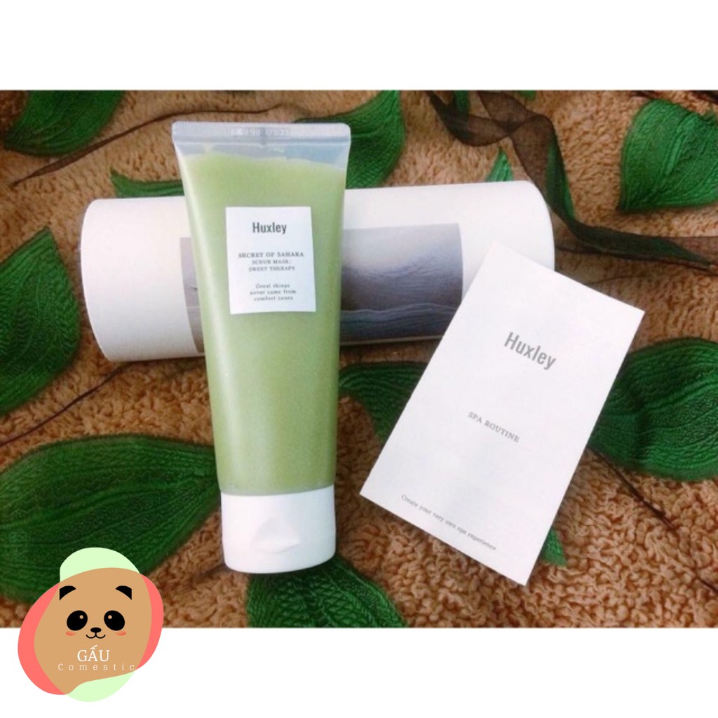 💦[ Hình Thật ]💦 HUXLEY – Mặt Nạ Tẩy Tế Bào Chết, Phục Hồi Da Mụn (Srcub Mask, Healing Mask) Cao Cấp SIZE MINI