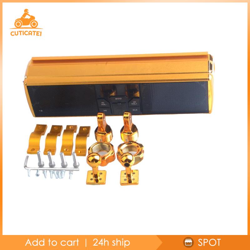 Loa nghe nhạc MP3/USB FM # 1 cho xe mô tô