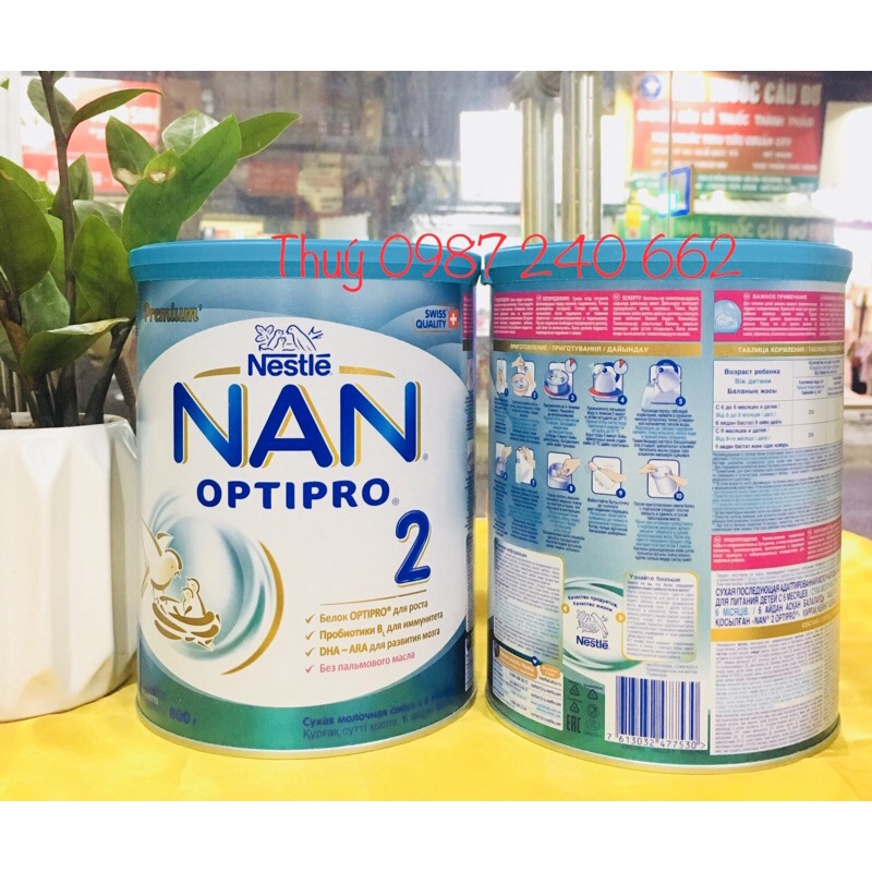 Sữa Nan Nga số 2 800g