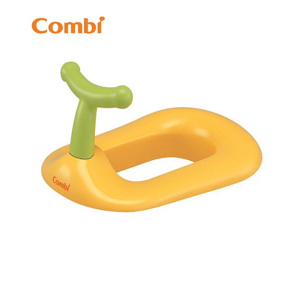 Nắp bô Combi vệ sinh cho bé màu cam