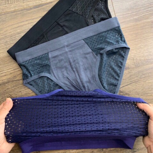 10 quần lót nam thông hơi xuất nhật chất đẹp 330
