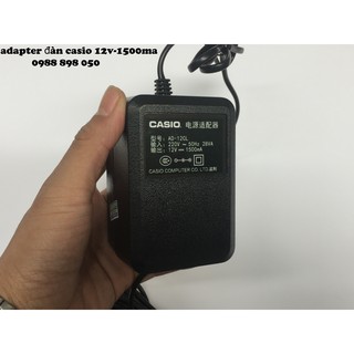 Adapter cho đàn organ Casio 12V 1.5A