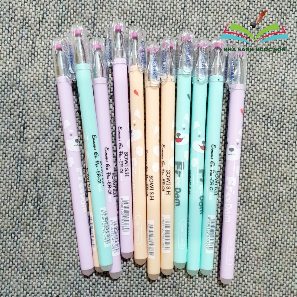 Hộp Bút Mực Xoá Được G-Star ER-01 - Bút Mực Tẩy Được cho học sinh Lớp 1 DCHT