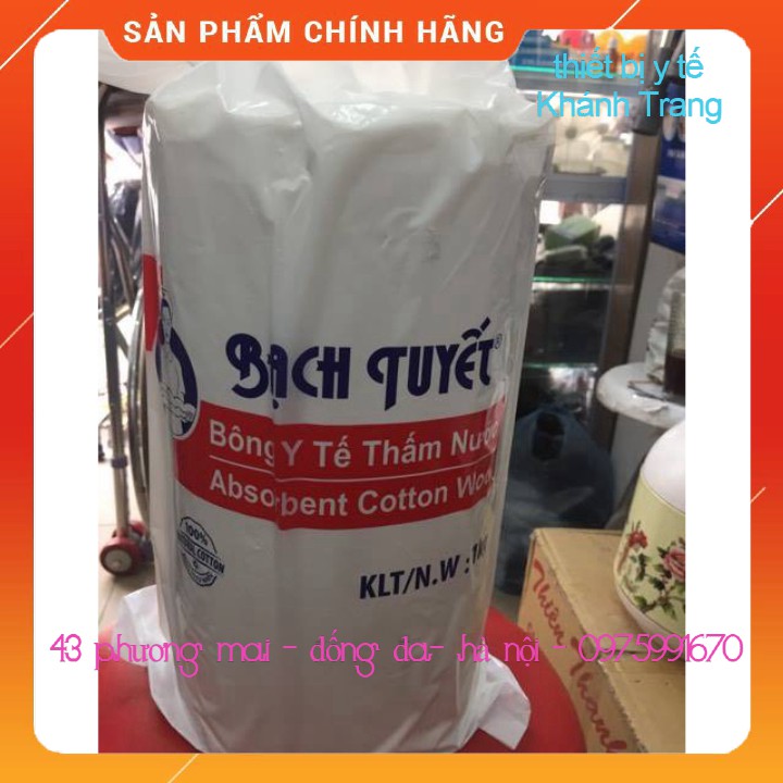 (Gía Sỉ ) Bông y tế Bạch Tuyết dạng cuộn 1kg