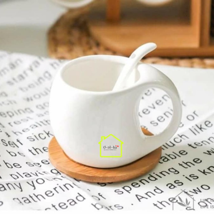 Bộ ấm chén uống trà Barrel, bộ ấm trà gốm cao cấp thuận tiện uống trà nóng và trà đá - Oreka