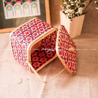 Làn tre đan đựng đồ - Trang trí decor