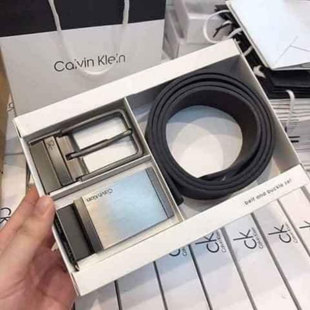 Bộ dây nịt nam hiệu Calvin Klein