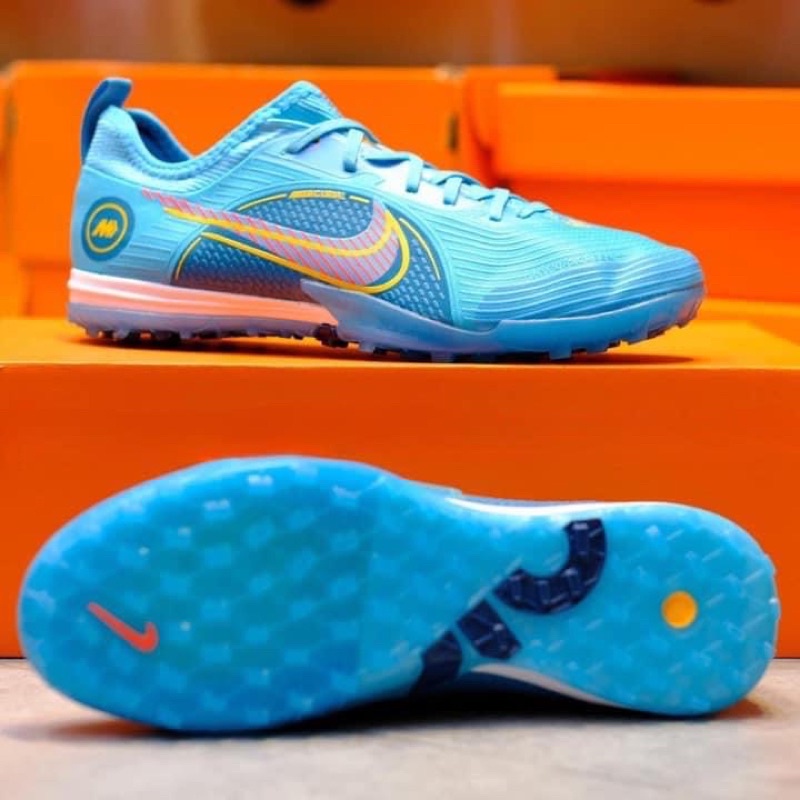 Giày đá bóng sân cỏ nhân tạo Mercurial Vapor 14 Pro TF Xanh Dương Giá RẺ