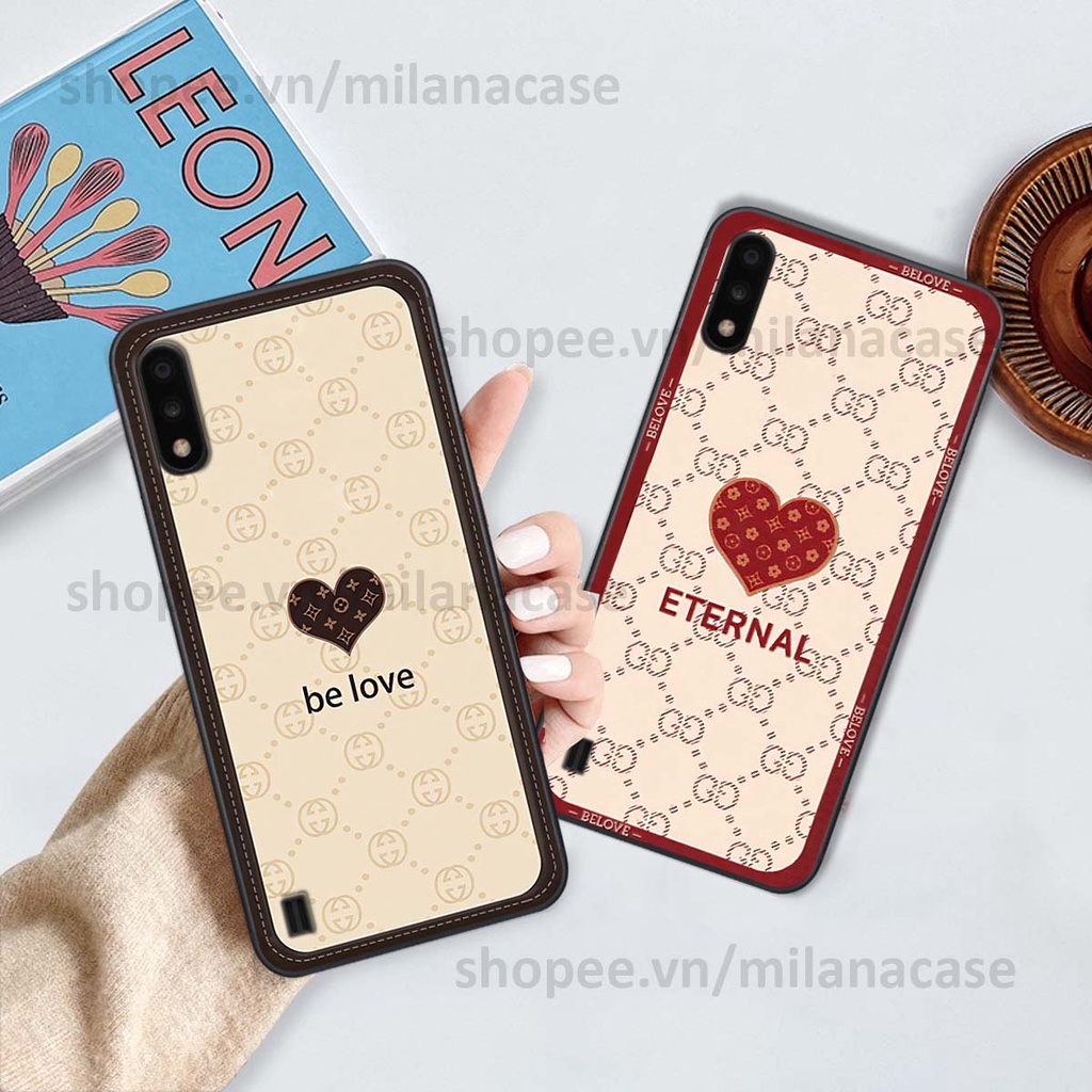 Ốp Samsung A01 / A02 hình trái tim be love tình yêu siêu đẹp, cá tính, thời trang