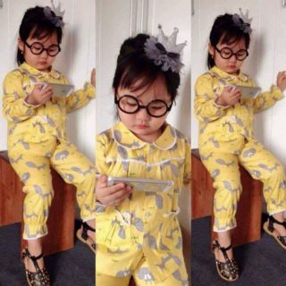 Combo 12 bộ pijama cho bé gái