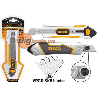 Dao Rọc Giấy INGCO HKNS1808
