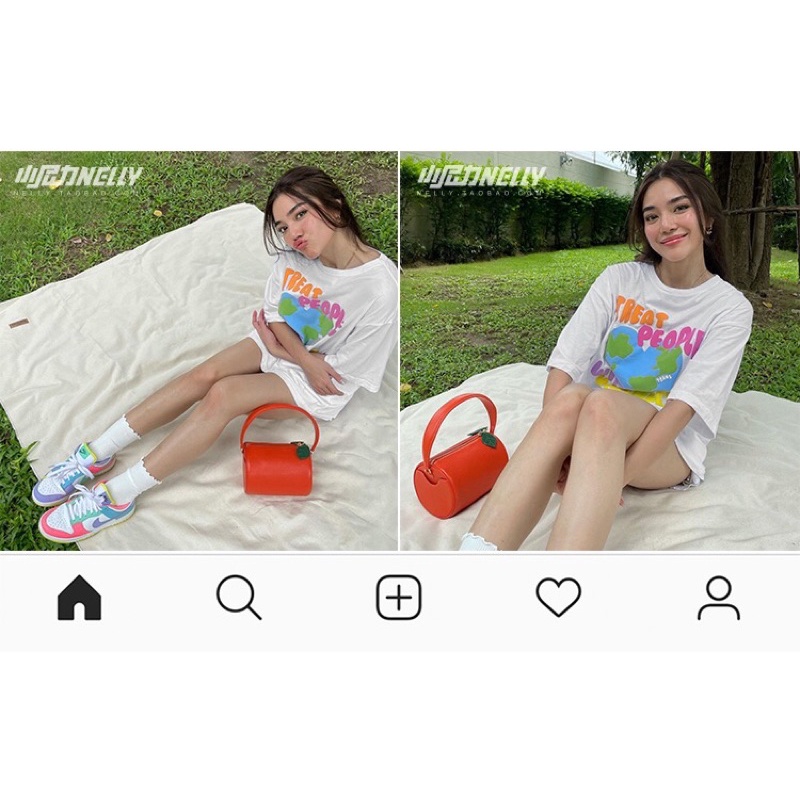 Áo phông nelly heybig sale (có sẵn) 19 treat people with kindness