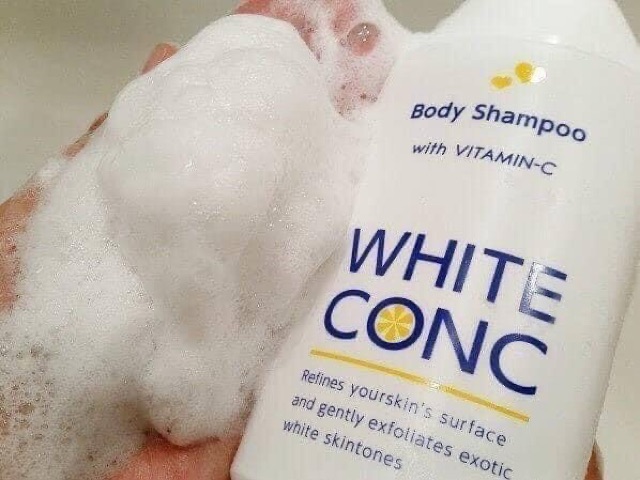 SỮA TẮM TRẮNG DA HẰNG NGÀY WHITE CONC BODY SHAMPOO NHẬT BẢN 360ml