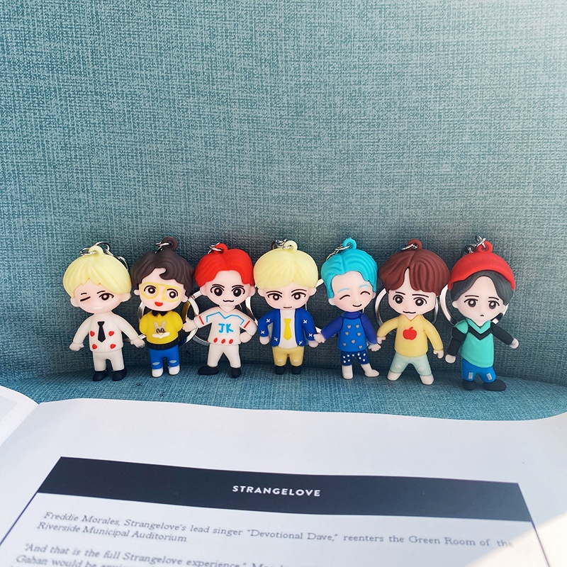 Móc Khóa Hình BTS BT21 Dễ Thương