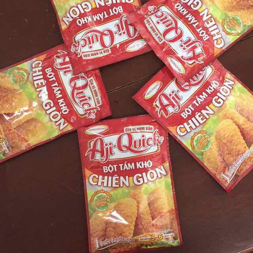 Combo 5 gói bột Tẩm Khô Aji-Quick - Gói 42g. Giá yêu thương