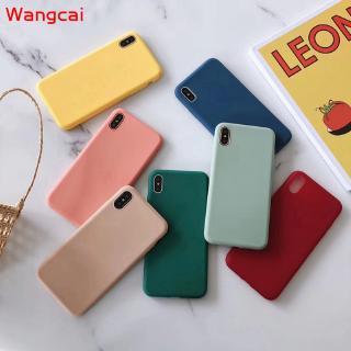 Ốp Điện Thoại TPU Silicone Dẻo Mờ Màu Kẹo Ngọt Tươi Tắn Đơn Giản Cho OPPO A7 A5S A83 A1 F5 A12e A3s