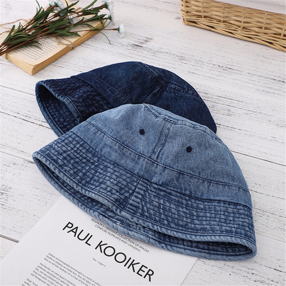 Mũ Bucket Phong Cách Cao Bồi Vintage Cho Nữ
