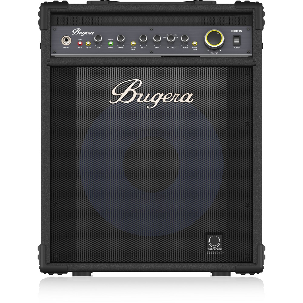 BUGERA BXD15 - Loa Liên Công Suất cho Ghi ta Bass 1000 Watts - củ loa TURBOSOUND 15"