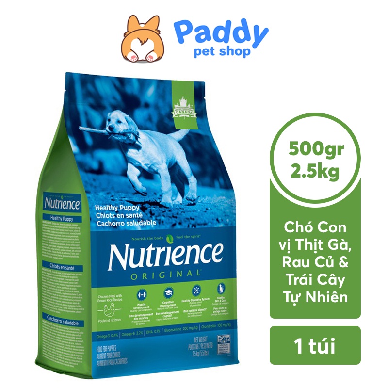 Hạt Nutrience Original Puppy Cho Chó Con - Gà &amp; Rau Củ Quả