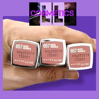 MAYBELLINE Son Lì Màu Sắc Thời Trang 657 | Son Lì