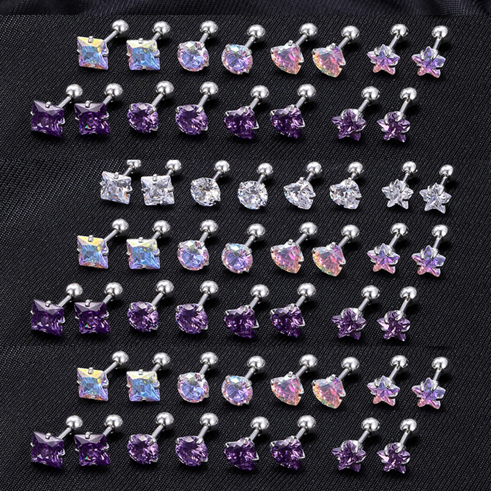 Eupus 1 Cặp 20 Phong Cách|Khuyên Xỏ Sụn Tai Thời Trang Cá Tính