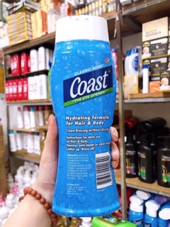 Sữa Tắm Gội Coast For Men Mỹ