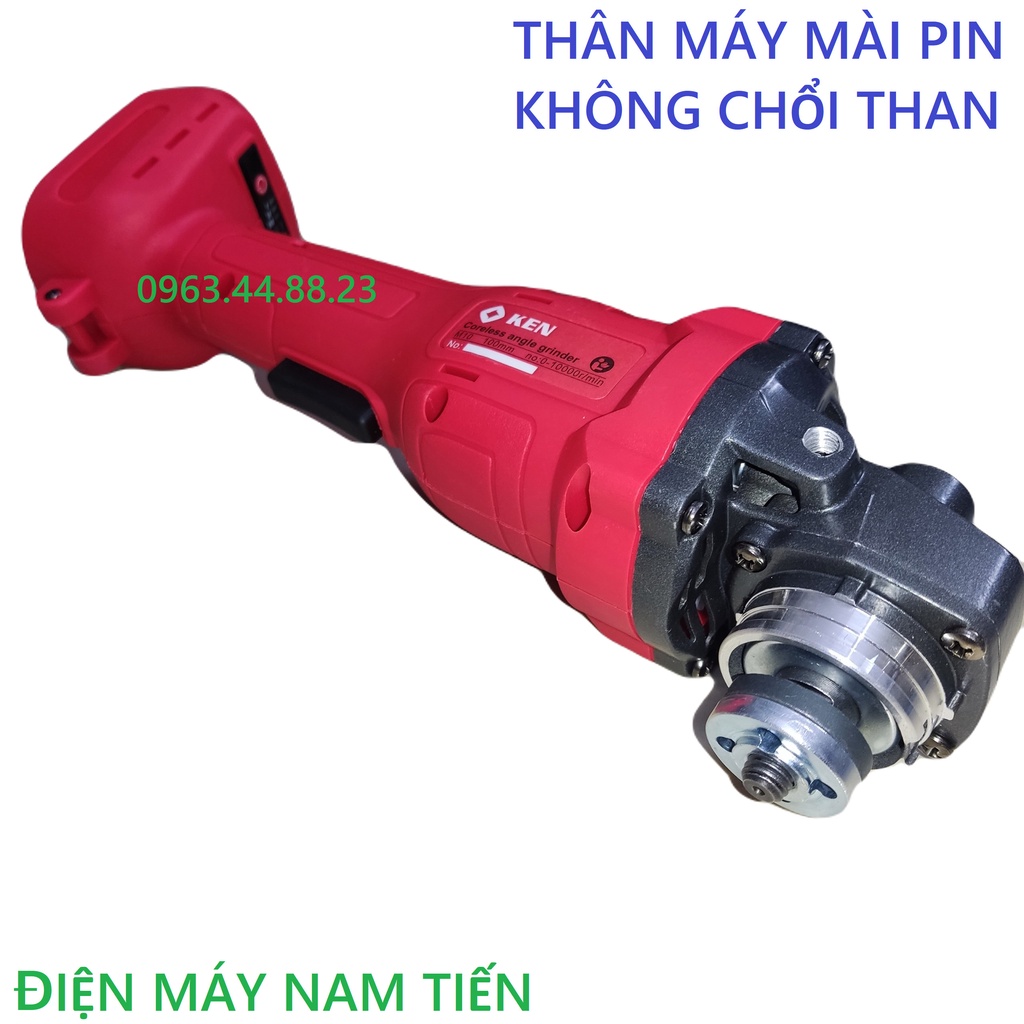 Thân Máy Mài Pin Không Chổi Than, Dùng Chung Pin MAKITA