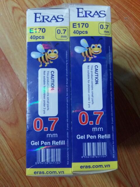 Ruột bút ký Gel 0.7mm Eras E170