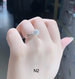 NHẪN BẠC NỮ BẠC TA CAO CẤP 925 NHẪN KIỂU MINI
