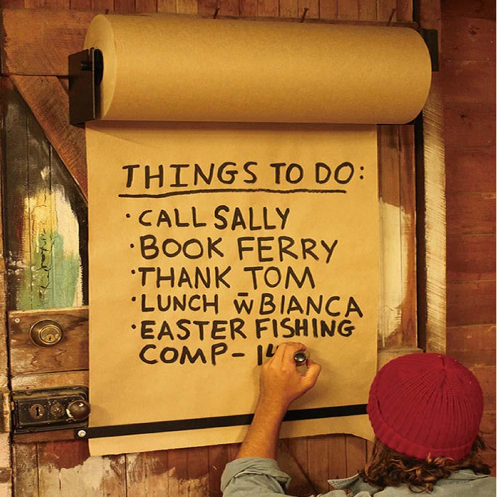 IVORY Cuộn Giấy Kraft Màu Nâu Dùng Gói Quà / Trang Trí Tiệc Cưới / Sinh Nhật DIY