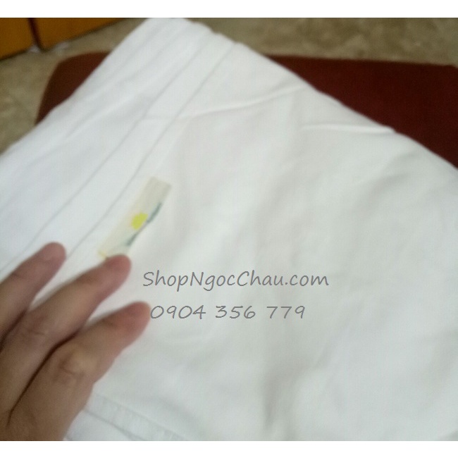 Set 10 khăn lau ly cốc bát đĩa màu trắng