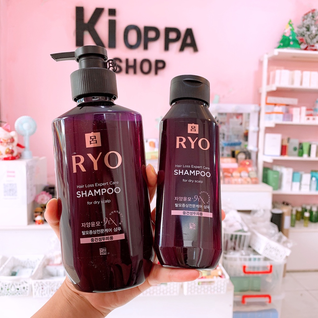 Dầu gội nhân sâm ngăn rụng tóc và giúp mọc tóc con RYO Hair Loss Expert Care Shampoo