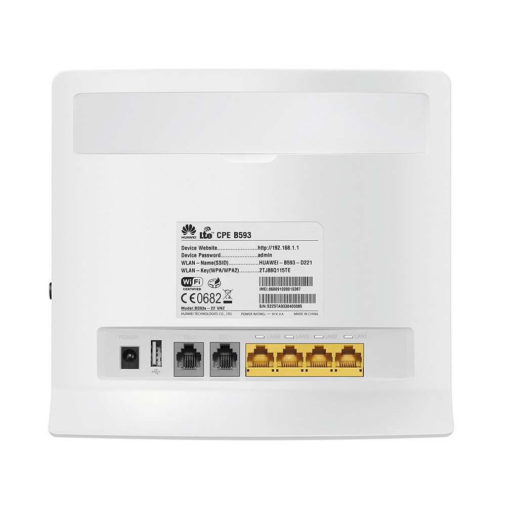 Bộ Phát WIFI 4G LTE HUAWEI B593u-12 B593u B593 | BigBuy360 - bigbuy360.vn