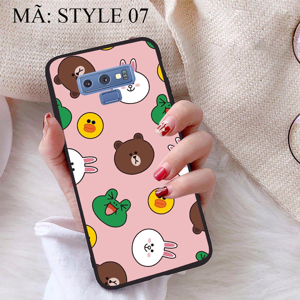 Ốp lưng Samsung Note 9 viền dẻo TPU BST Phong cách