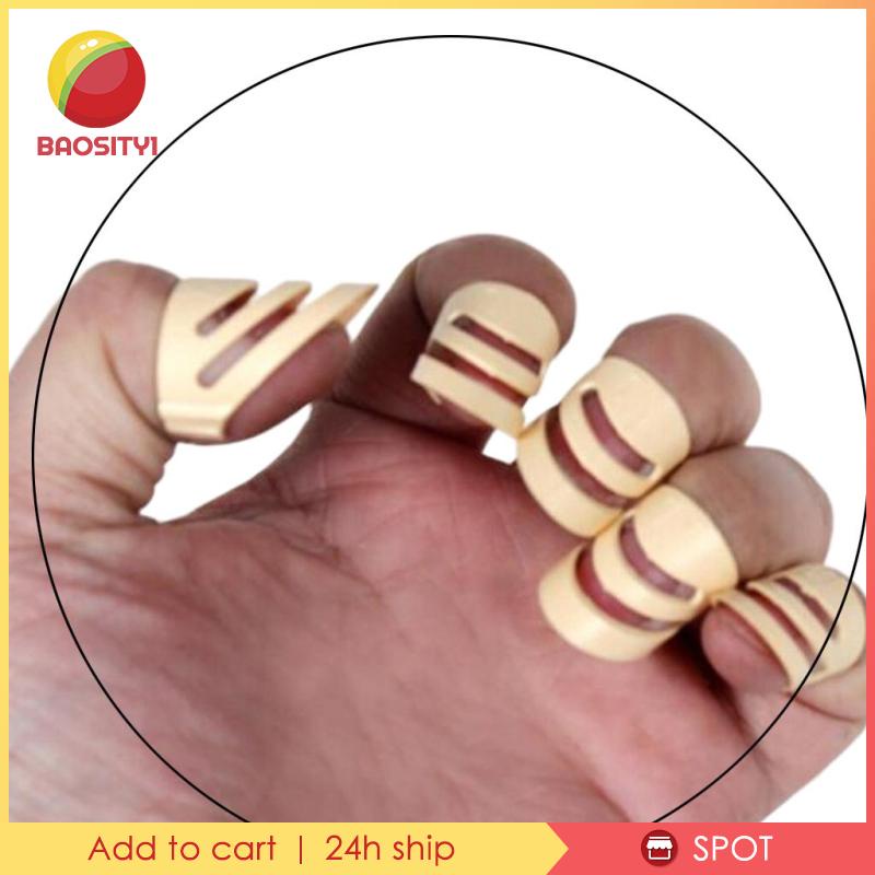 Bộ 1 Phụ Kiện Bọc Ngón Tay Cái Hình Đàn Guitar Cổ Điển Màu Be Baosity1