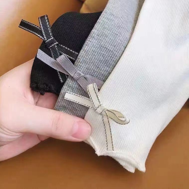 Quần Legging Vải Lụa Mát Mỏng Kiểu Phương Tây Thời Trang Xuân Hè Hàng Mới 2022 Cho Bé Gái