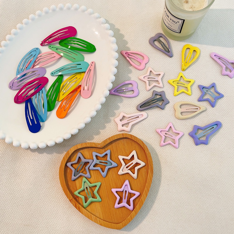 Bộ Kẹp Tóc Thời Trang Hàn Quốc Cho Bé