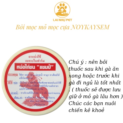 Kích mỏ cựa cho gà chọi gà đá NOYKAYSEM THÁI LAN- LAI NHỰ PET