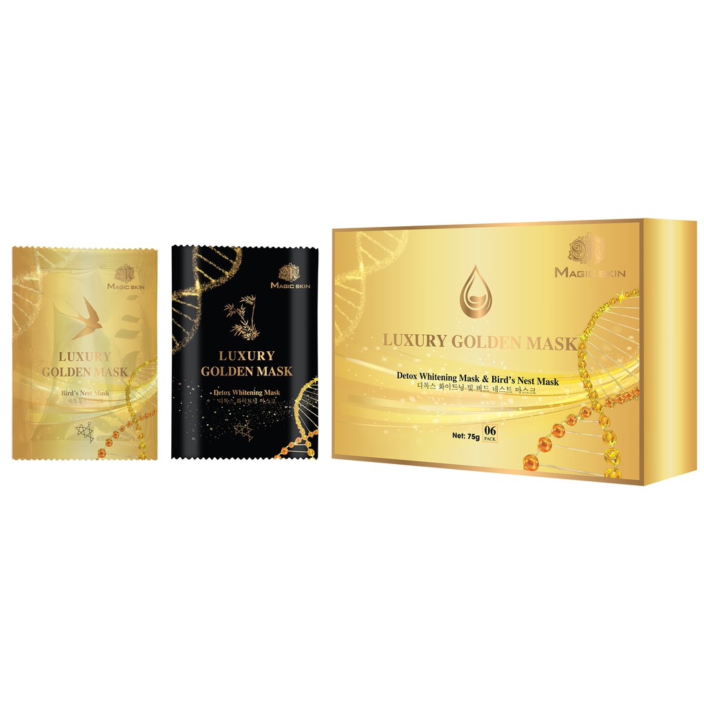 Mặt nạ thải độc da và ủ trắng da Luxury Golden Mask | BigBuy360 - bigbuy360.vn
