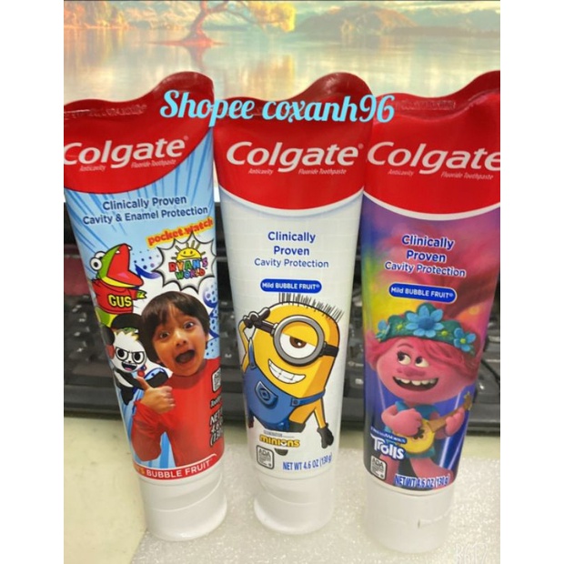 Kem đánh răng Colgate cho bé
