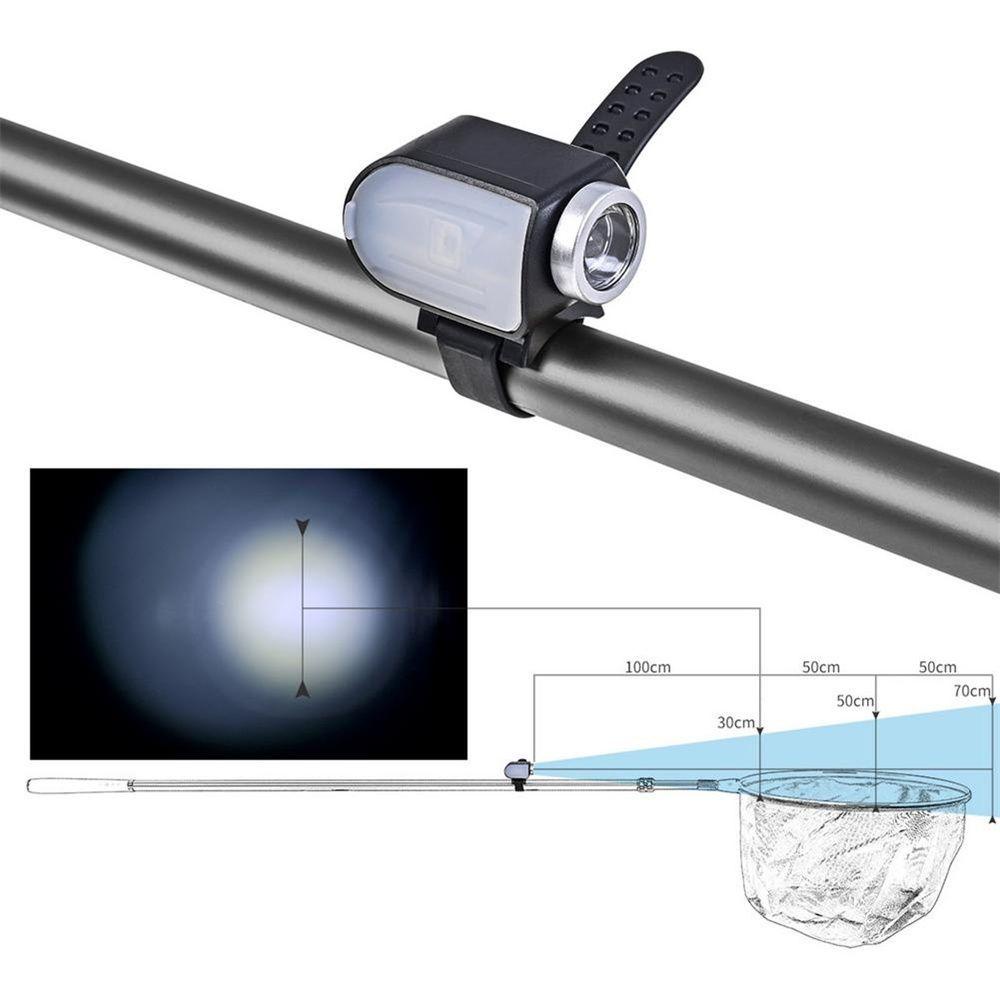 Cần Câu Cá Có Đèn LED Dạ Quang Sạc Lại Được Tiện Dụng