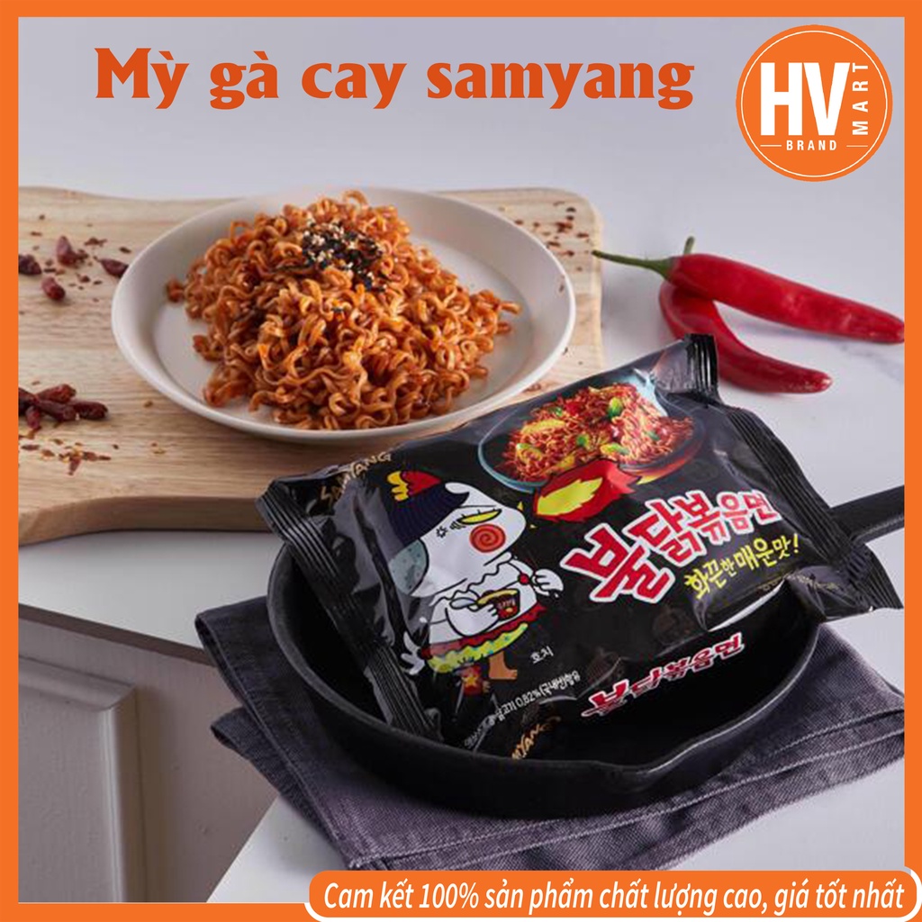 [Hàng Hot] Mì Gà Cay SamYang Cấp Độ 140g 불닭볶음면 | BigBuy360 - bigbuy360.vn