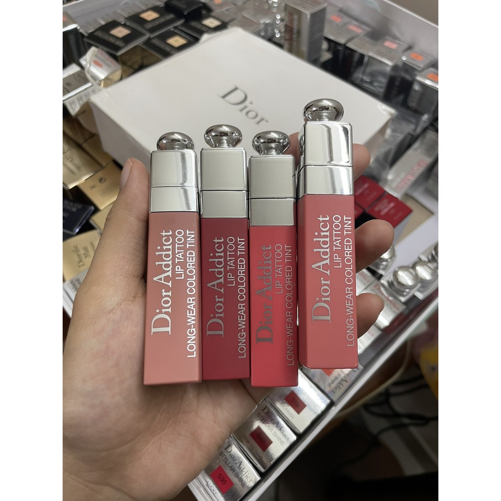 🌺 [#571 Cranberry Màu hồng đỏ đất] 🌺Son Tint Dior Addict Lip Tattoo Long Wear Colored Tint | BigBuy360 - bigbuy360.vn