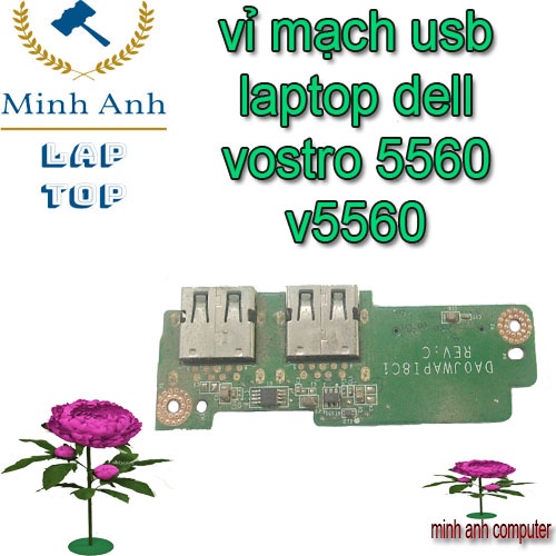 Vỉ bo mạch usb laptop dell vostro 5560 v5560