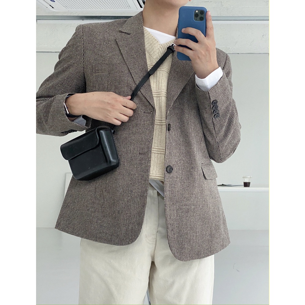 Túi đeo chéo mini nam nữ giỏ đeo hông chất liệu da đẹp cứng cáp cặp nhỏ thời trang phong cách Hàn Quốc KINDEE