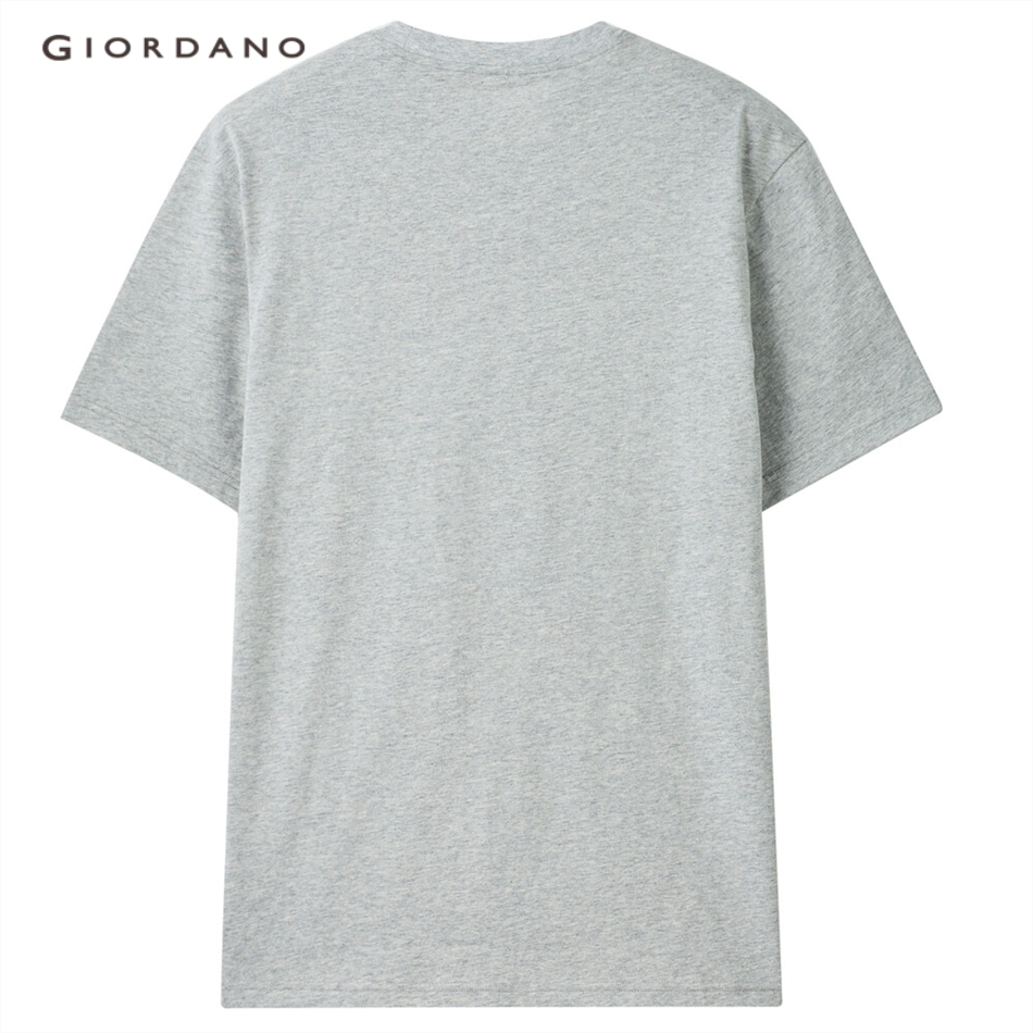 Áo thun GIORDANO 13021013 tay ngắn cổ tròn màu sắc thời trang cho nam | BigBuy360 - bigbuy360.vn