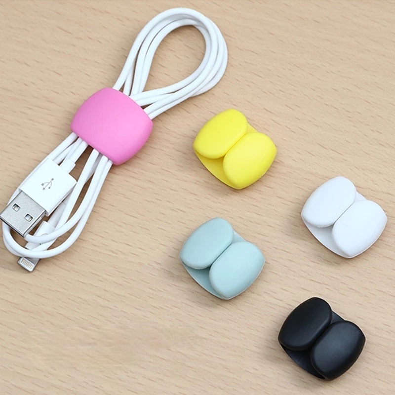 1 Khóa Cài / Để Chuột / Dây Cáp Sạc USB Màu Sắc Ngẫu Nhiên